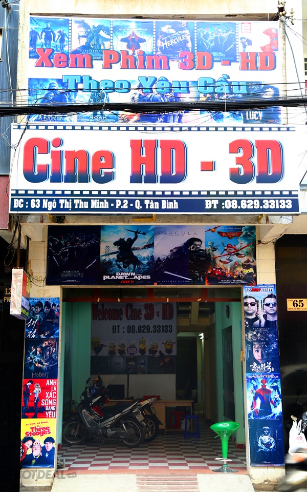 Cùng Bạn Bè Xem Phim Thả Ga Tại Cine 3D-HD